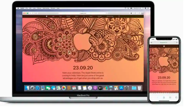 苹果在印度的第一家在线商店将于9月23日开业