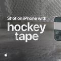 iPhone上的射击-曲棍球磁带将iPhone 11 Pro推上了冰山