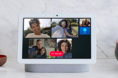 Google将Duo和Meet团体视频通话带到Nest Hub Max