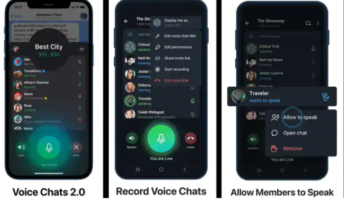 关于Telegram语音聊天功能的5件事