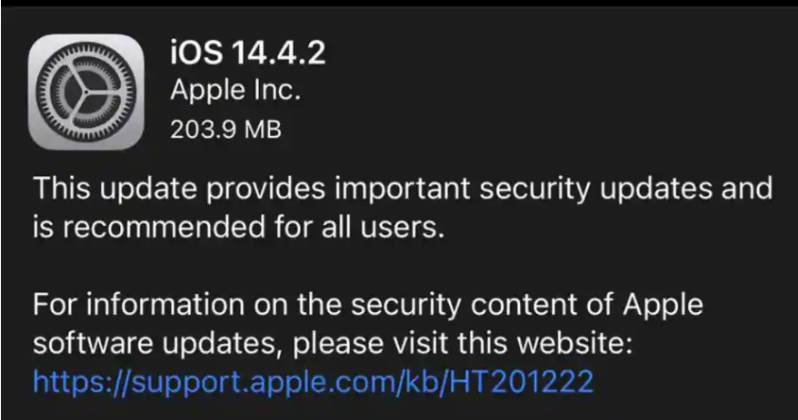 最新的iOS更新在这里，iPhone用户应立即下载并安装它