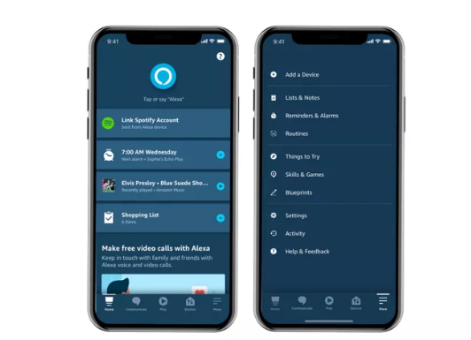 亚马逊的Alexa应用程序经过重新设计
