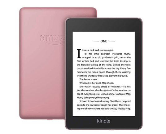 亚马逊Kindle Paperwhite 4现在具有两种新颜色