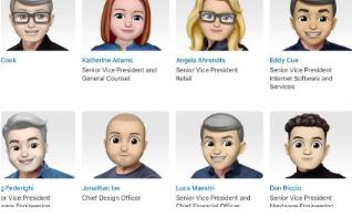 ​苹果的Memoji执行团队头像爆了表情符号
