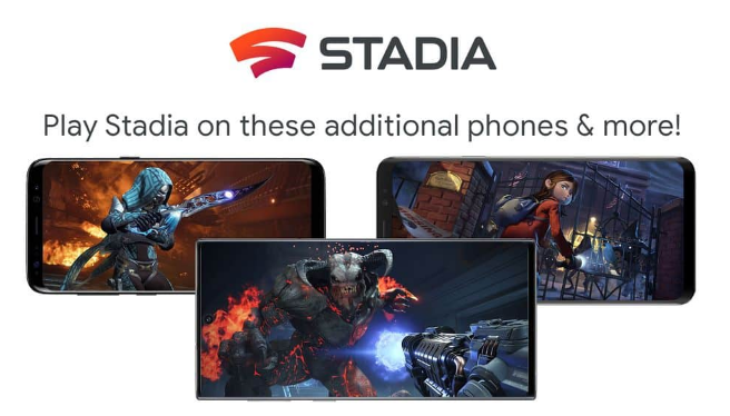 Google最终将Stadia设备支持扩展到更多手机