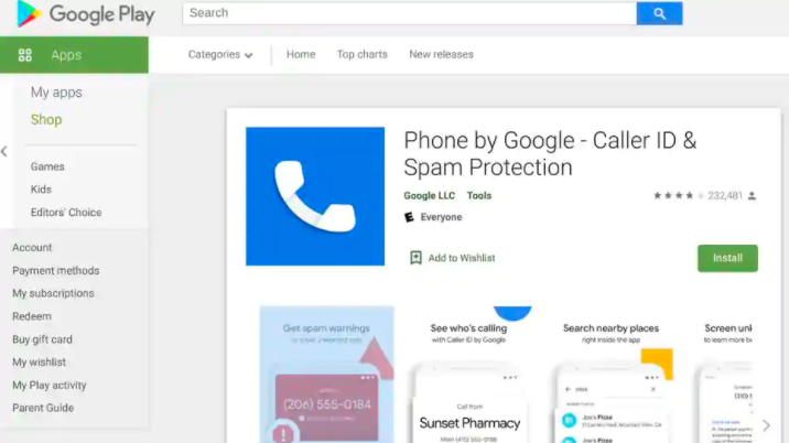 Google在Play商店中将“电话”应用重命名为“ Google提供的电话”