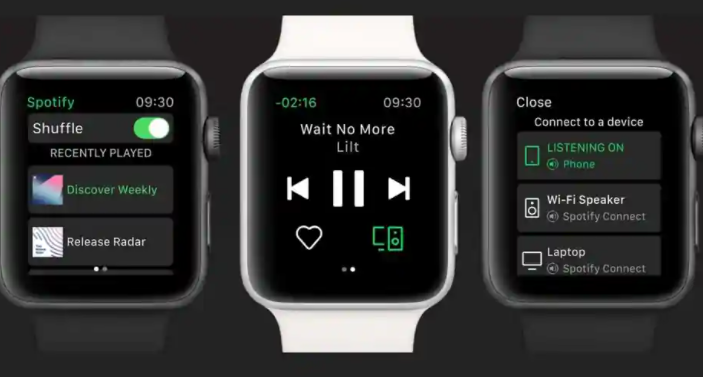 Spotify终于为Apple Watch添加了独立的流媒体支持