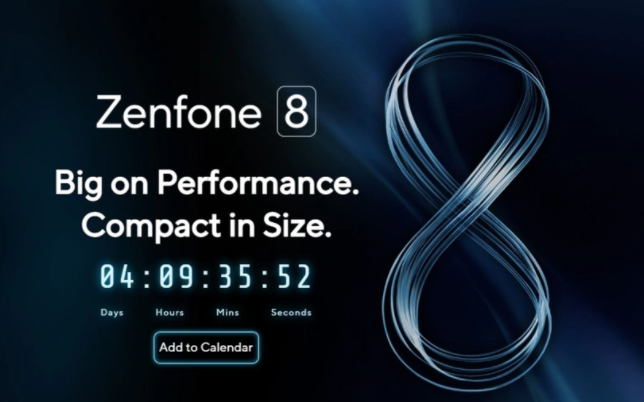 由于Covid-19，华硕推迟在印度推出Zenfone 8系列