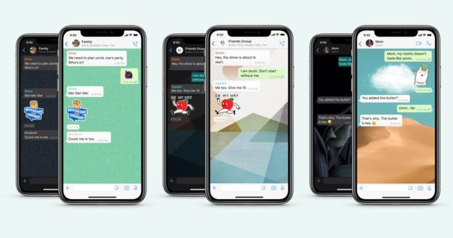 WhatsApp iPhone应用程序的新个性化选项