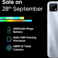 前沿数码资讯：Realme的新款Narzo20将于9月28日中午12点开始发售