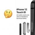 前沿数码资讯：AppleiPhone12附带侧面TouchID按钮