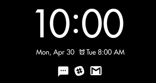 熄屏常显升级在OnePlus手机上