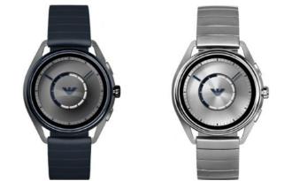 ​Emporio Armani Wear OS智能手表增加了心率传感器等