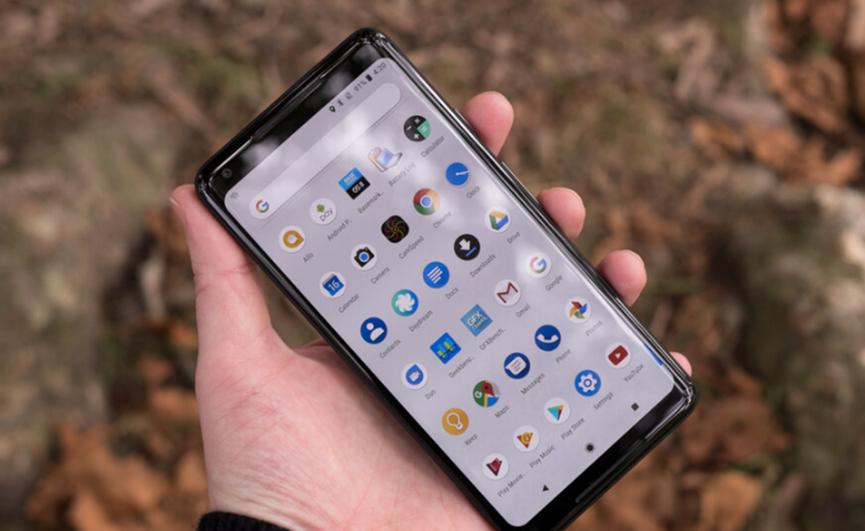 搭载Android R技术的Google Pixel 2 XL星星