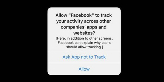 苹果iOS 14开始显示应用程序跟踪