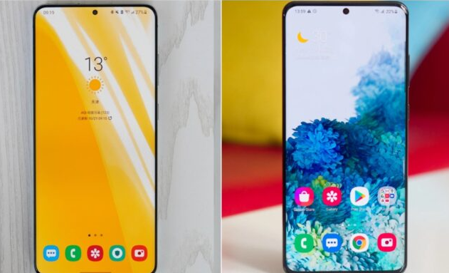 三星Galaxy S21系列的渲染图像曝光