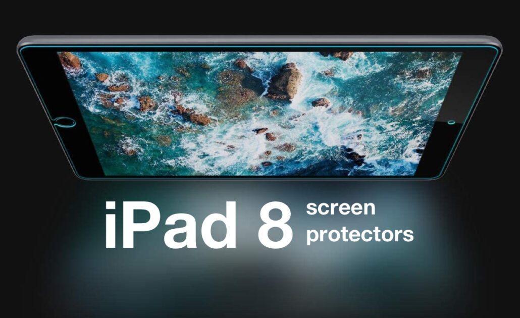 配备10.2英寸显示屏的Apple iPad 8顶部屏幕保护膜