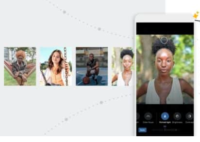 更多的Google相册人像照明功能可用
