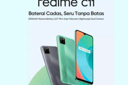 展示Realme C11的一些细节和图像