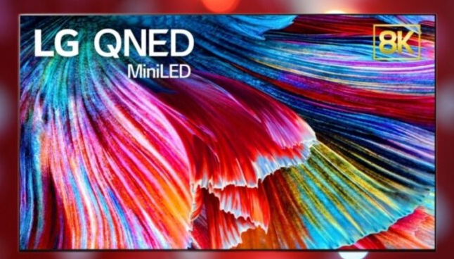 LG将于2021年推出8K  QNED电视