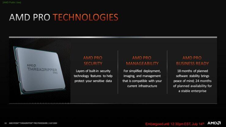 AMD锐龙Threadripper  Pro:推出最快的工作站CPU平台多达64核