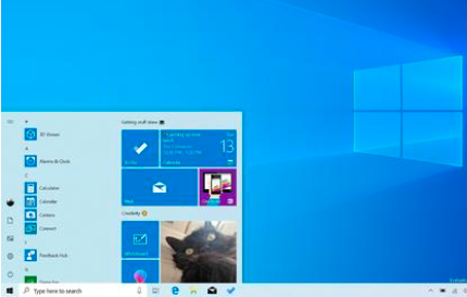 微软Windows  10 20H2的推出始于对“开始”菜单，Edge浏览器的改进