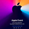 苹果宣布将于11月10日举办活动 预计新款Macbook将会到来