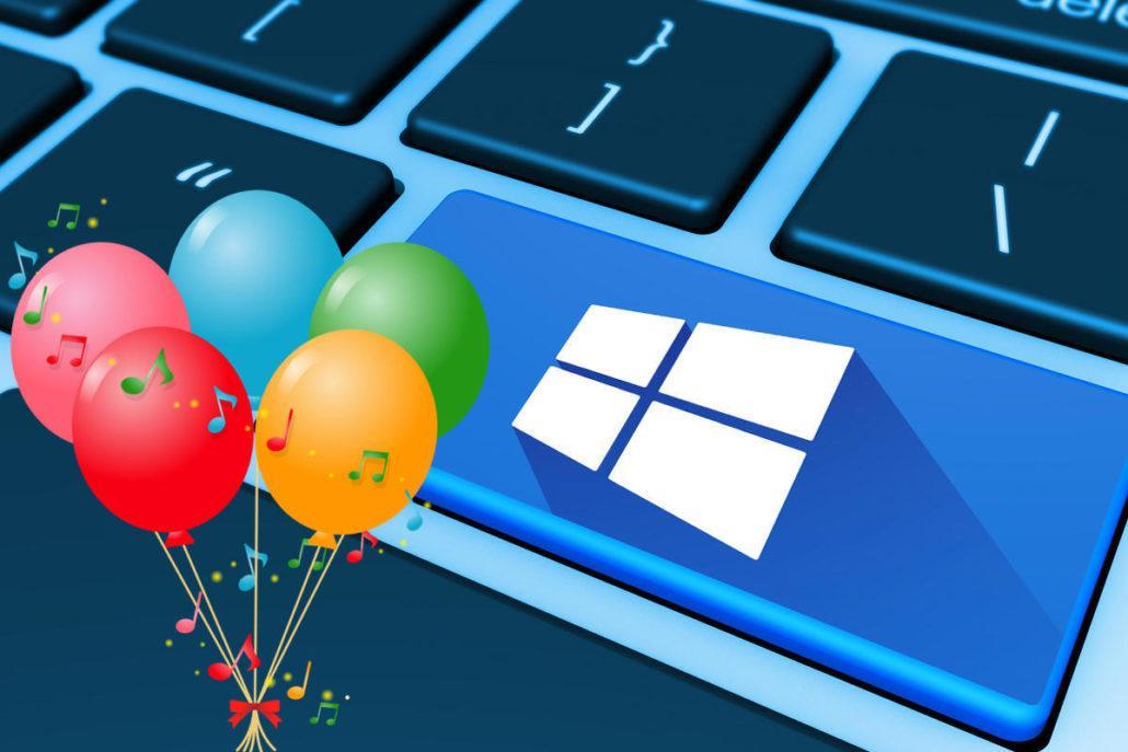 微软庆祝Windows  10发行5周年-发布Build  20180