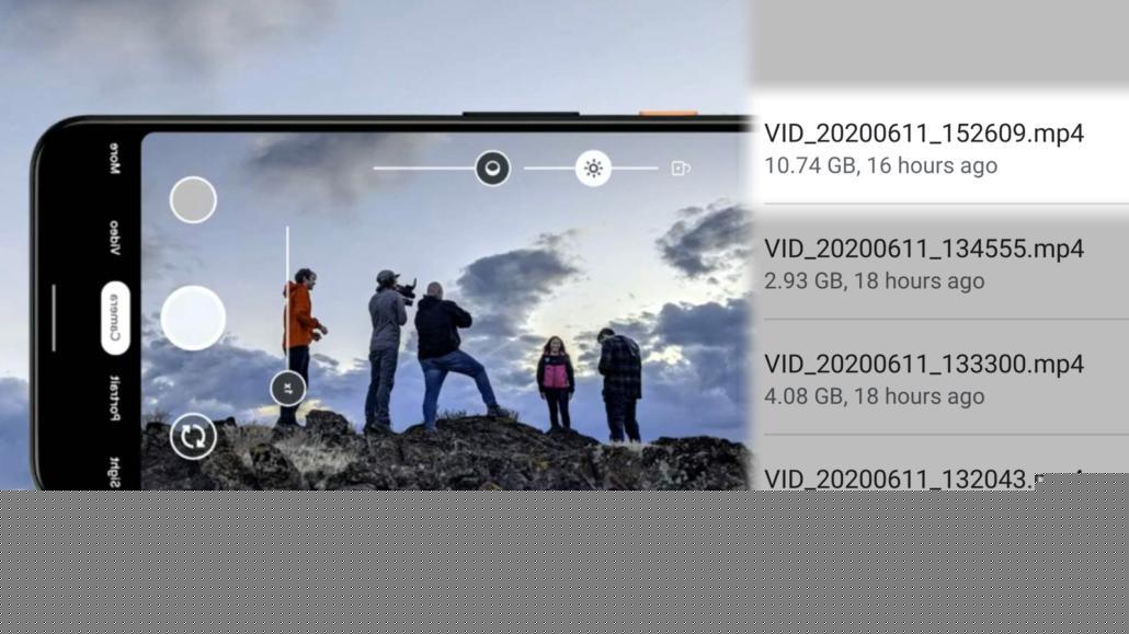 Android  11将不再具有4GB的视频录制上限