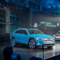 奥迪第一个电动汽车“e- tron”世界首次公开