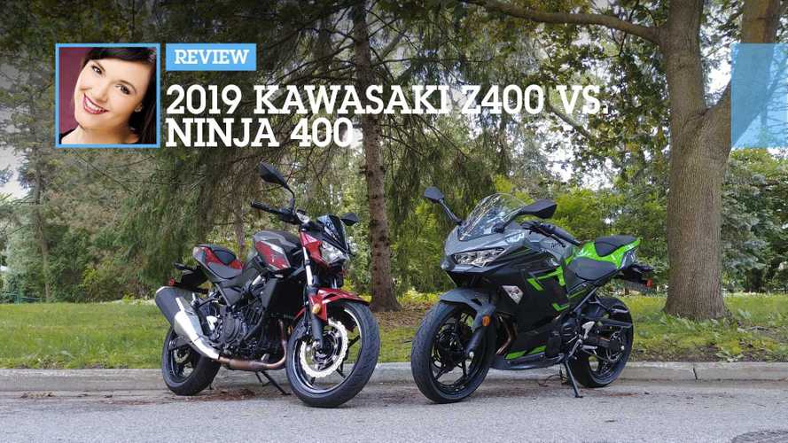 2019年川崎Z400 Vs. Ninja  400比较