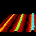 神奇材料首次制作的单个2D磷光纳米带