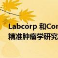 Labcorp 和ConcertAI 利用真实世界数据和人工智能优化精准肿瘤学研究