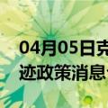04月05日克拉玛依前往信阳最新出行防疫轨迹政策消息公布