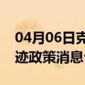 04月06日克拉玛依前往鹰潭最新出行防疫轨迹政策消息公布