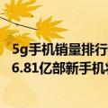 5g手机销量排行榜最新2021年（CCS Insight：今年销售的6.81亿部新手机将是5G机型 占总销量44%）