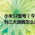 小米12型号（今日最新更新 3999元到5999元：小米12S系列三大旗舰怎么选一图看懂）