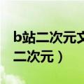 b站二次元文化（今日最新更新 B站电商难离二次元）