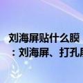 刘海屏贴什么膜（今日最新更新 华为Mate 50系列贴膜曝光：刘海屏、打孔屏全都有）