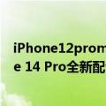 iPhone12promax新配色（今日最新更新 专属配色 iPhone 14 Pro全新配色渲染图曝光）