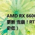 AMD RX 6600 XT显卡正式发布:国行2999元!（今日最新更新 雪崩！RTX 30/RX 6000系列显卡价格彻底破发：跌至史低）