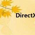 DirectX（V9.0c  安不上电脑呢）