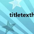 titletexthere（