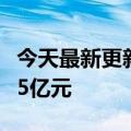 今天最新更新反映宇宙集团：蓝莓商誉减值约5亿元