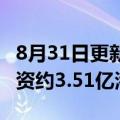 8月31日更新消息 腾讯控股回购108万股，耗资约3.51亿港元