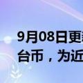 9月08日更新消息 友达8月营收160.21亿新台币，为近31个月新低