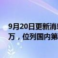 9月20日更新消息 8月广州白云机场保障飞机起降架次3.17万，位列国内第一