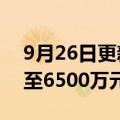 9月26日更新消息 法法汽车上海子公司增资至6500万元