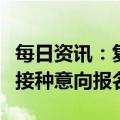 每日资讯：复星健康开通复必泰二价疫苗赴港接种意向报名