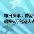 每日资讯：香港公布与内地通关首阶段安排：1月8日起每日最多6万名港人进入内地